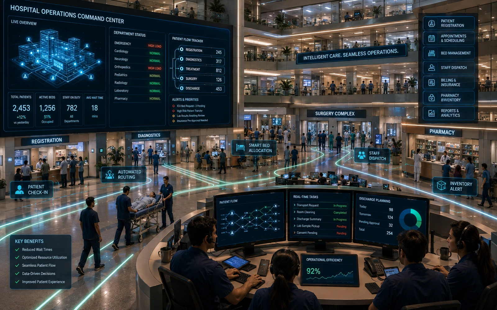 LifeGuard AI Hospital Operations Ecosystem